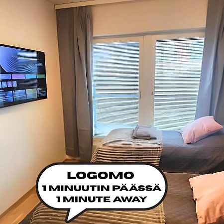 Laadukas Kalustettu Yksioe Logomolla 1-2Hloe Turku Exterior foto